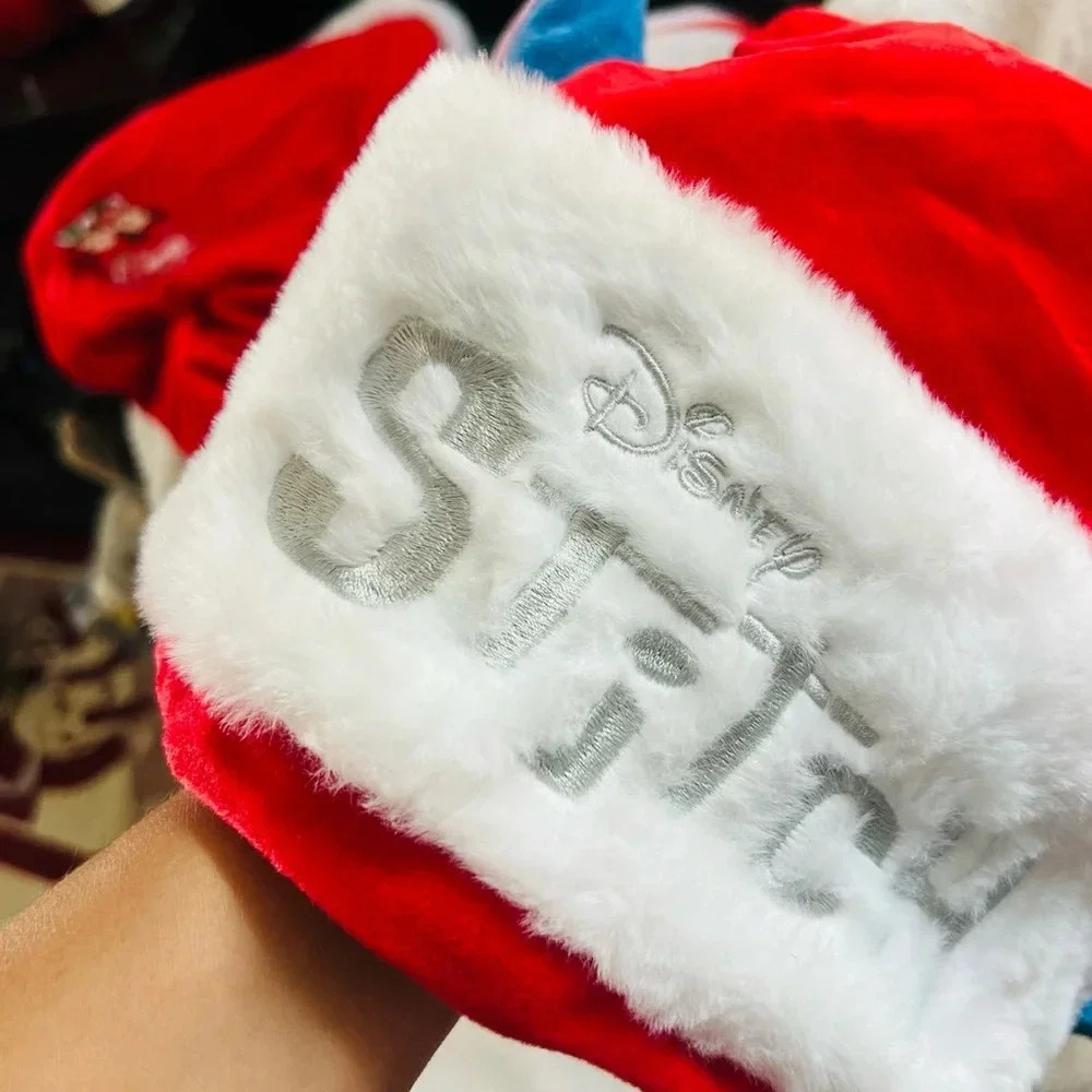 Disney stitch Xmas hat with ears fits big kids and adult - Picture 2 of 5